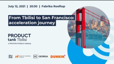 Photo of საქართველოს ბანკის მხარდაჭერით ProductTank-ის მორიგი შეხვედრა „From Tbilisi to San Francisco: Acceleration Journey“ გაიმართება